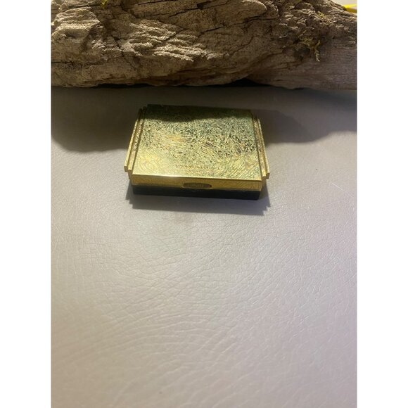 Vintage Collectible ONLY  Lancôme Paris Gold Compact Mirror Ornate Design - Picture 6 of 9